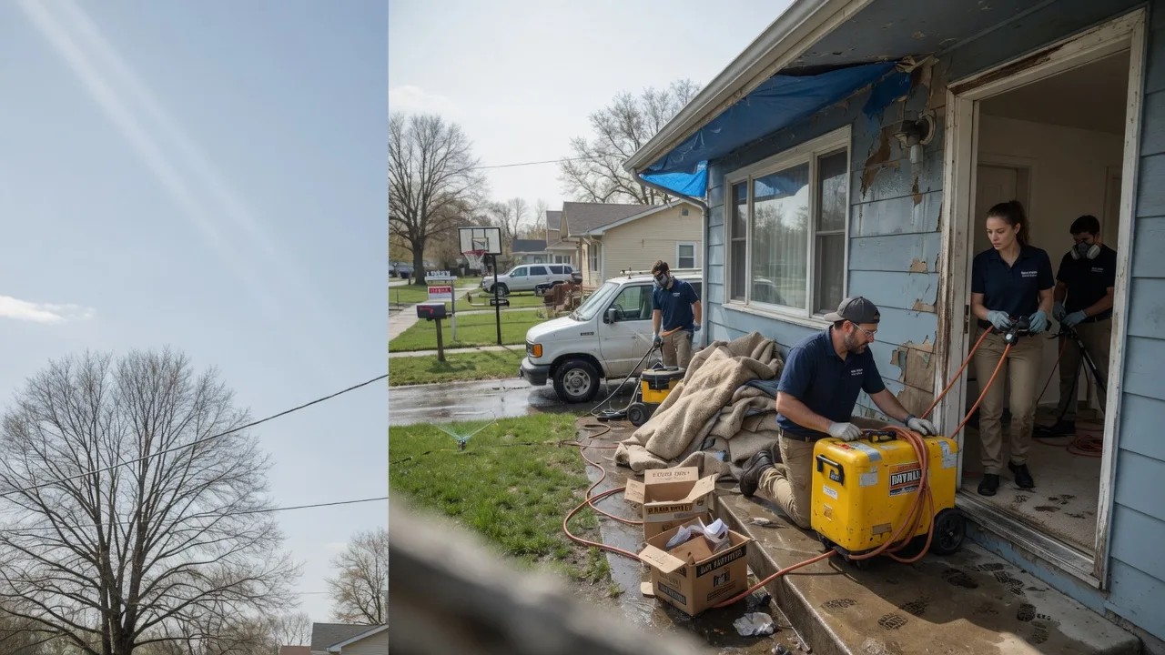 Basement Flood Cleanup in Sturgis, KY near me
